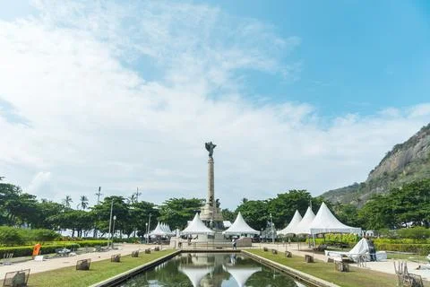 General Tiburcio Square Stock Photos