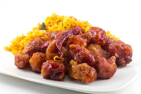 General tso's chicken Foto stock