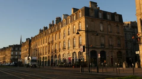 General view of Bordeaux Stock Footage 68708792