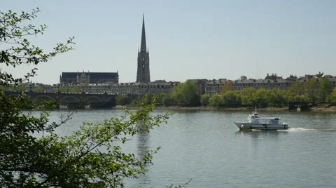 General view of Bordeaux Stock Footage 68709286