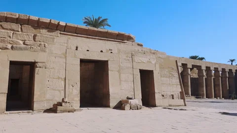 General View Of The Karnak Temple, A Historical Building Stock Footage 299460153