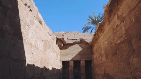 General View Of The Karnak Temple, A Historical Building Stock Footage 299460318