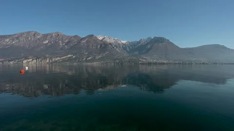General view of Lake of Como Video stock 263043988