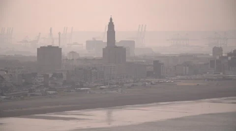 General view of Le Havre 動画素材 68705475