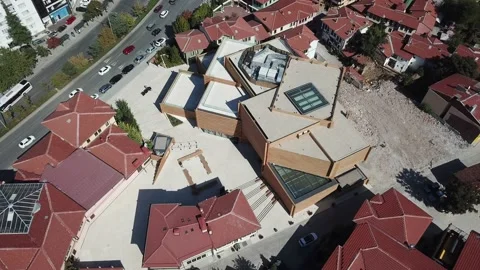 General view of the OMM, the city's firs... | Stock Video | Pond5