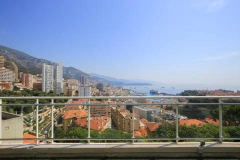 General view of Principality of Monaco Foto stock