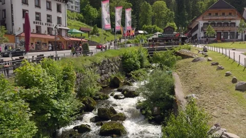 General view of Triberg Stock Footage 289559203