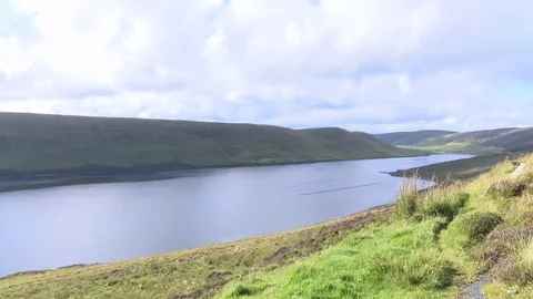 General views of the Shetland Isles Stock Footage 77353383
