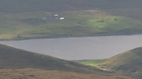 General views of the Shetland Isles Stock Footage 77353532