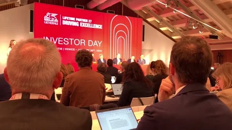 Generali plans to distribute more than 7 billion in dividends as part of its 202 Vídeo Stock 300452671