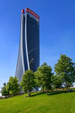 Generali Tower in Milan Foto stock