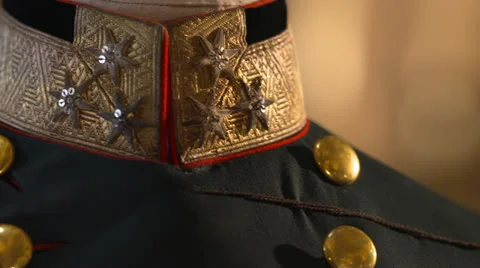 Generals uniform Stock-Footage 25311673