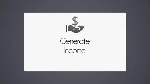 Generate income Video stock 40775691