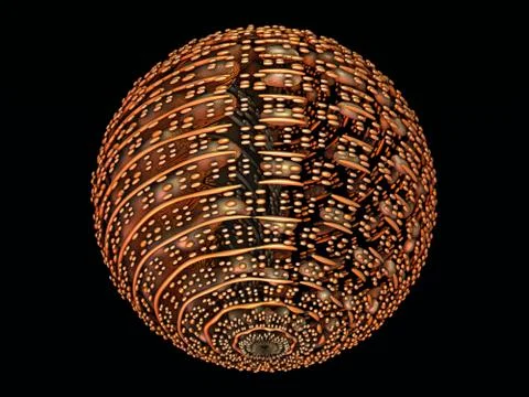 Generated 3D abstract Stock Illustration