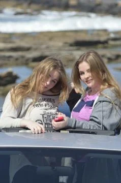 Generation selfie shooting Stock Photos