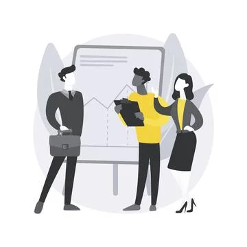 Generation X abstract concept vector illustration. Stock Illustration