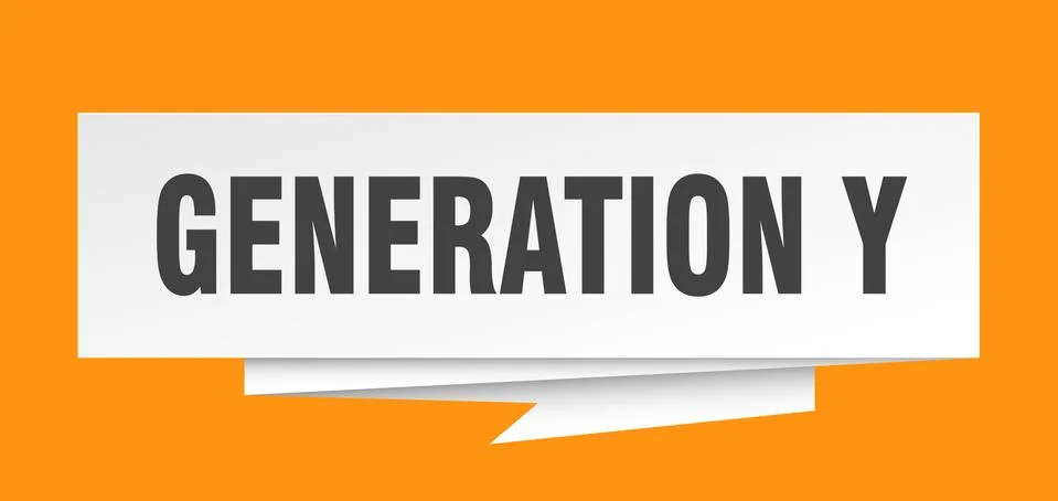 Generation y Stock Illustration