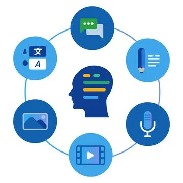 Generative AI generated icon created by artificial intelligence Stock Illustration