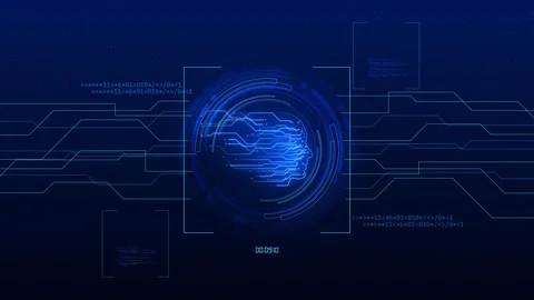 Generative AI Machine Learning Neural Brain Technology 스톡 동영상 341357168