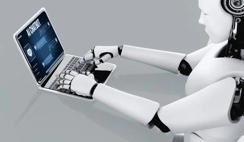 Generative AI virtual assistant tools for prompt engineer and end user snugly 스톡 일러스트