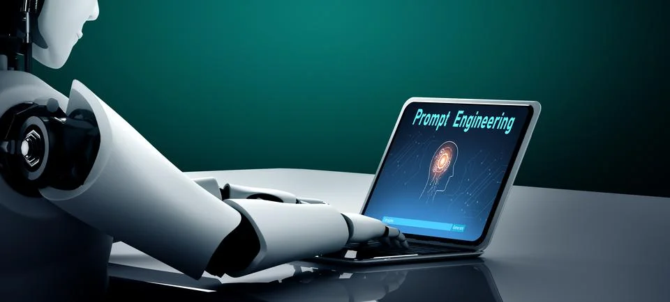 Generative AI virtual assistant tools for prompt engineer and end user snugly 스톡 일러스트