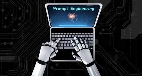 Generative AI virtual assistant tools for prompt engineer and end user snugly 스톡 일러스트