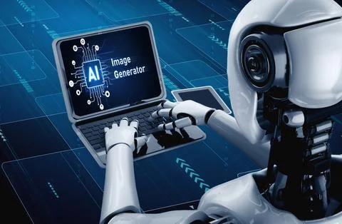 Generative AI virtual assistant tools for prompt engineer and end user snugly 스톡 일러스트