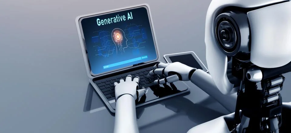 Generative AI virtual assistant tools for prompt engineer and end user snugly 스톡 일러스트