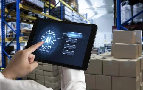 Generative AI virtual assistant tools for prompt engineer and end user snugly Stock Photos