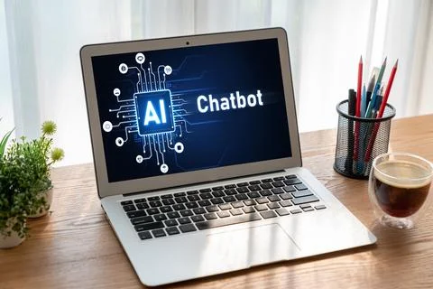 Generative AI virtual assistant tools for prompt engineer and end user snugly Foto stock