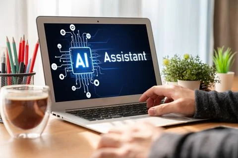 Generative AI virtual assistant tools for prompt engineer and end user snugly 스톡 사진