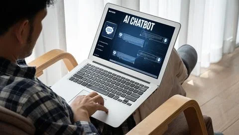 Generative AI virtual assistant tools for prompt engineer and end user snugly 스톡 사진