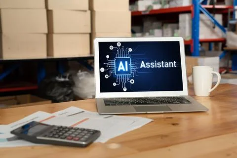 Generative AI virtual assistant tools for prompt engineer and end user snugly Foto stock