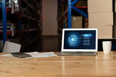 Generative AI virtual assistant tools for prompt engineer and end user snugly Stock Photos
