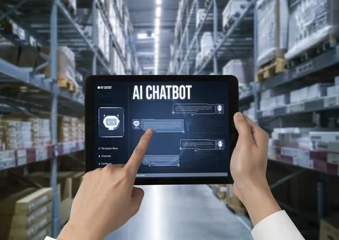 Generative AI virtual assistant tools for prompt engineer and end user snugly 库存照片