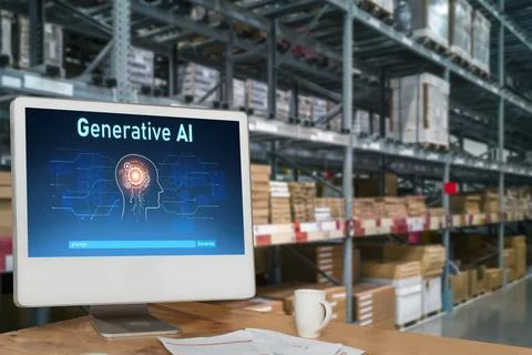 Generative AI virtual assistant tools for prompt engineer and end user snugly Stock Photos