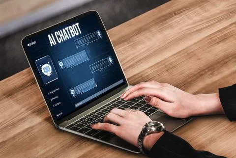 Generative AI virtual assistant tools for prompt engineer and end user snugly 스톡 사진