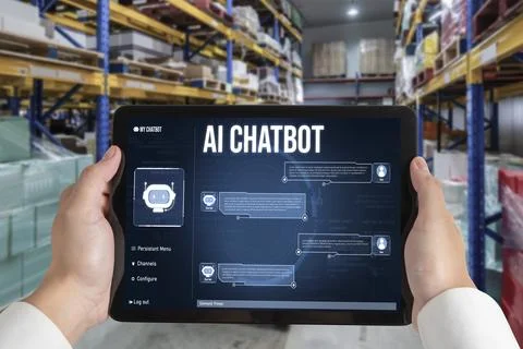 Generative AI virtual assistant tools for prompt engineer and end user snugly Foto stock