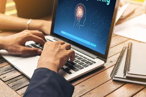 Generative AI virtual assistant tools for prompt engineer and end user snugly Stock Photos