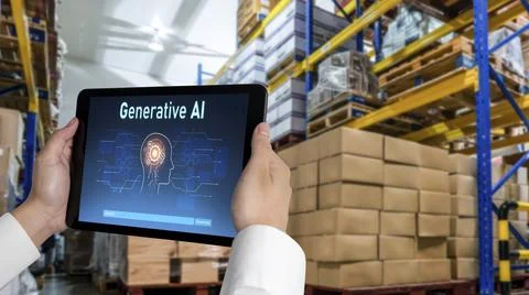 Generative AI virtual assistant tools for prompt engineer and end user snugly Stock Photos