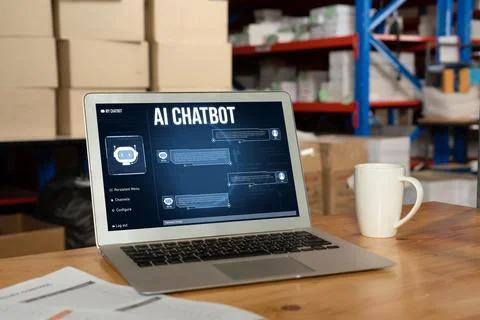 Generative AI virtual assistant tools for prompt engineer and end user snugly Foto stock