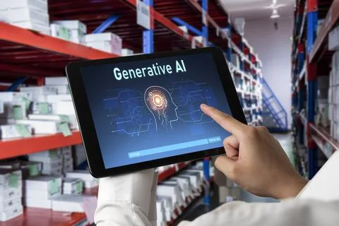 Generative AI virtual assistant tools for prompt engineer and end user snugly Stock Photos