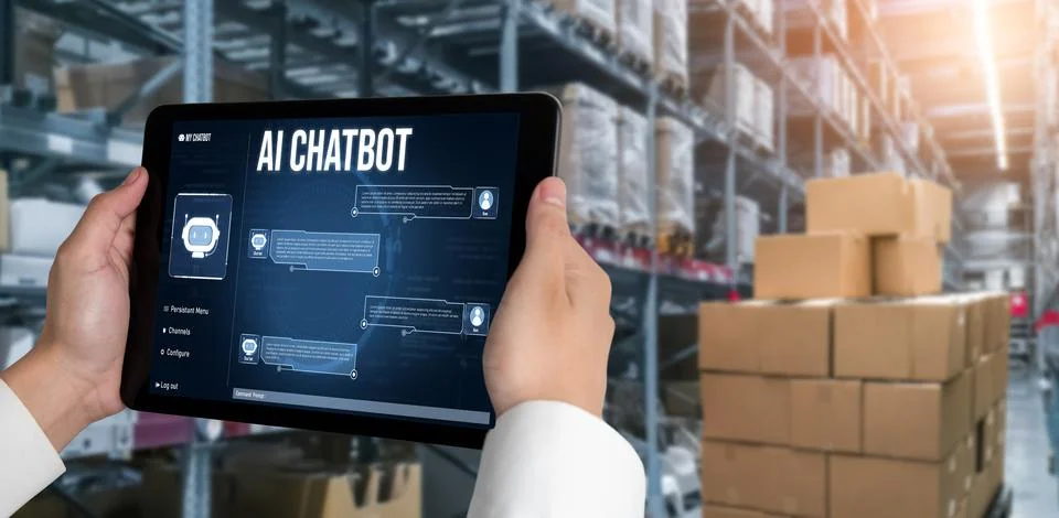 Generative AI virtual assistant tools for prompt engineer and end user snugly Stock Photos