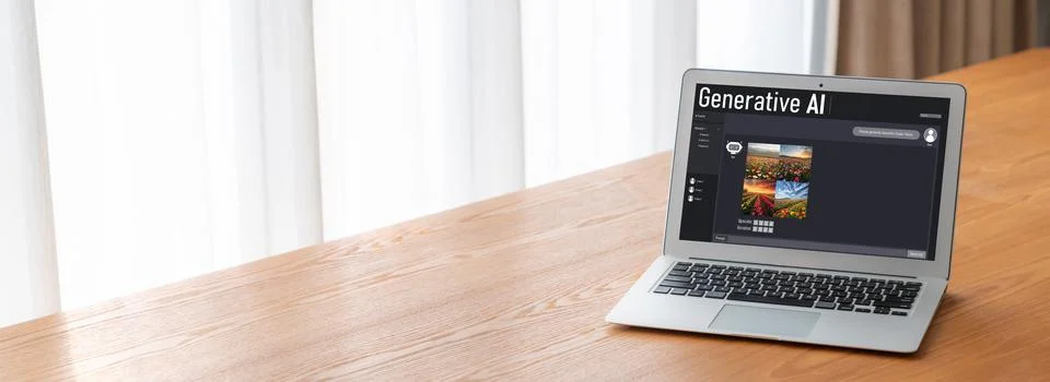 Generative AI virtual assistant tools for prompt engineer and end user snugly Foto stock