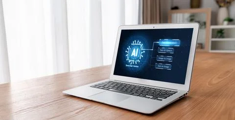 Generative AI virtual assistant tools for prompt engineer and end user snugly Stock Photos