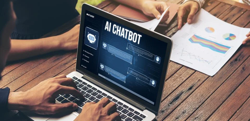 Generative AI virtual assistant tools for prompt engineer and end user snugly 스톡 사진