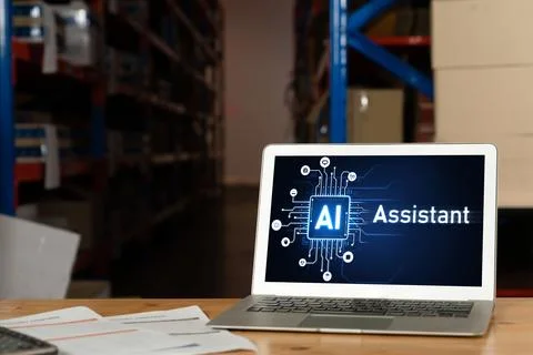 Generative AI virtual assistant tools for prompt engineer and end user snugly Stock Photos