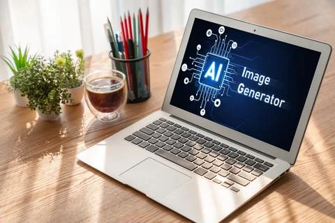 Generative AI virtual assistant tools for prompt engineer and end user snugly Stock Photos