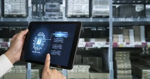 Generative AI virtual assistant tools for prompt engineer and end user snugly Stock Photos