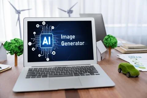 Generative AI virtual assistant tools for prompt engineer and end user brisk 库存照片